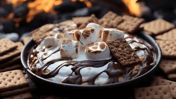 Deliciously Gooey S'mores Dip - A Kid-Friendly Treat!