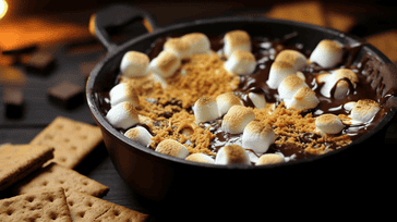 Deliciously Gooey S'mores Dip - A Kid-Friendly Treat!