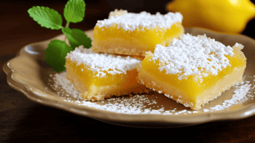 Indulge in Luscious Lemon Bars - Your Perfect Citrus Treat!
