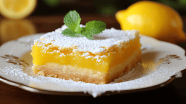 Indulge in Luscious Lemon Bars - Your Perfect Citrus Treat!