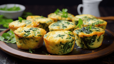 Delightful Mini Spinach and Feta Quiches Recipe | Easy & Tasty