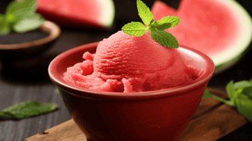 Experience the Bliss with Our Refreshing Watermelon Sorbet
