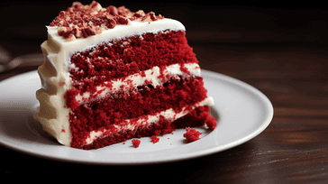 Savor the Unbeatable Taste of a Velvety Red Velvet Cake!