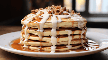 Savor the Delight of Warm Cinnamon Roll Pancakes Today!